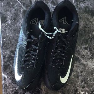 Nike metal baseball cleats mens size 9.5